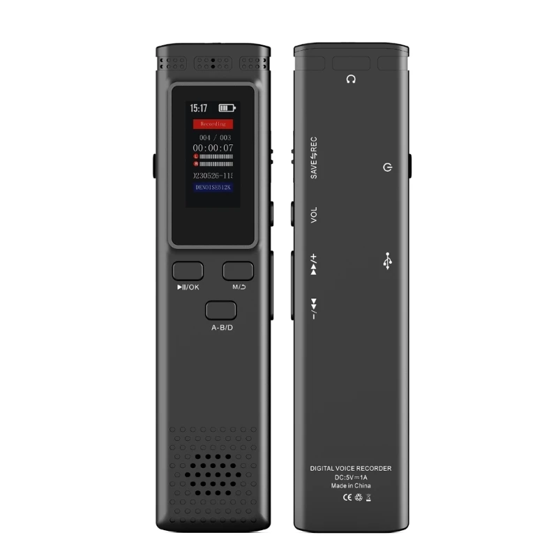 

Digital Voice Recorders 8/32/64GB Voice Activated Recorders with Voice Activation, Long Battery, and Easy File Management