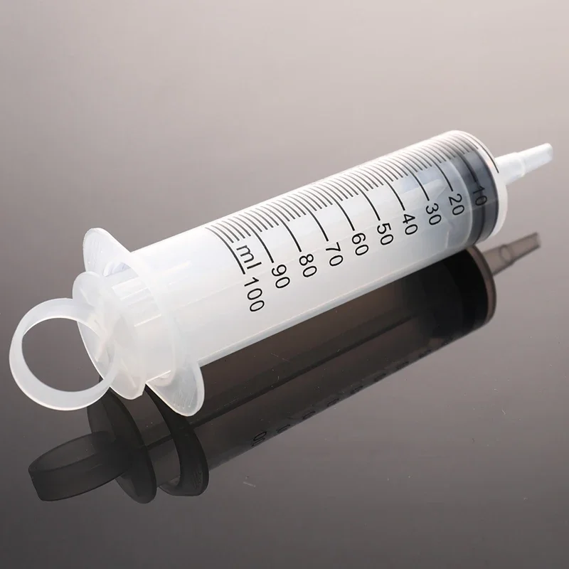 1PCS 100ml Large Capacity Reusable Syringe With 1m Measuring Tube For Feeding Pump