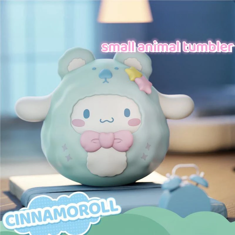 Sanrio Tumbler Series Ornamentos, Kuromi Melody Cinnamoroll, Desenhos animados de animação bonito, Figuras periféricas, Presentes criativos