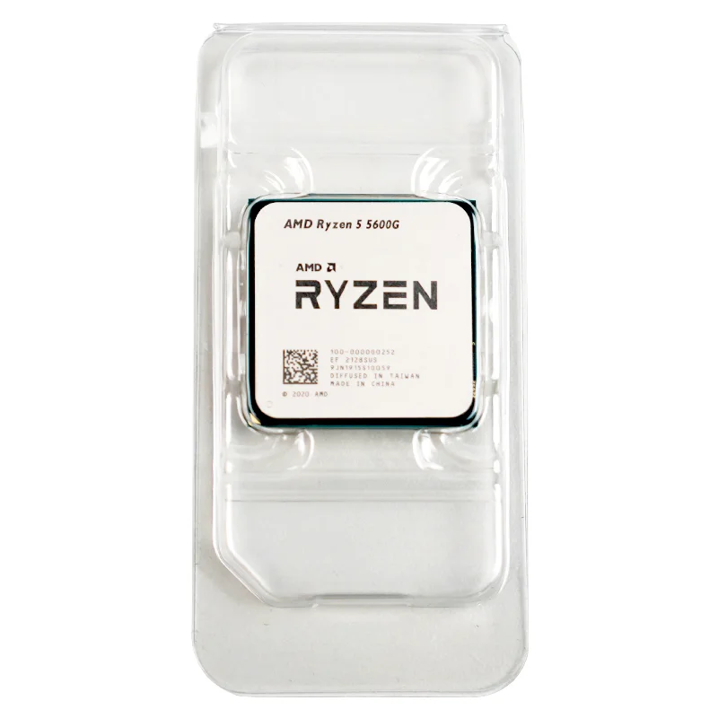 Processador para CPU AMD Ryzen 5 com chip gráfico integrado, R5 5600G, 3,9 GHz, novo, AM4