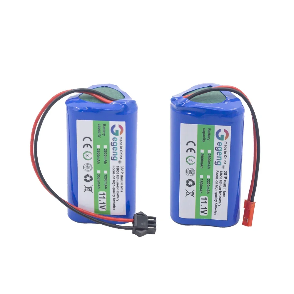 GEGENG 3S1P 11.1V 2.6Ah for Ecovacs Iilife V1 V3 X3 V3 V5 X5 V5S CW310 CEN250 covacs Deebot Deepoo CEN330 CEN332 li-ion battery