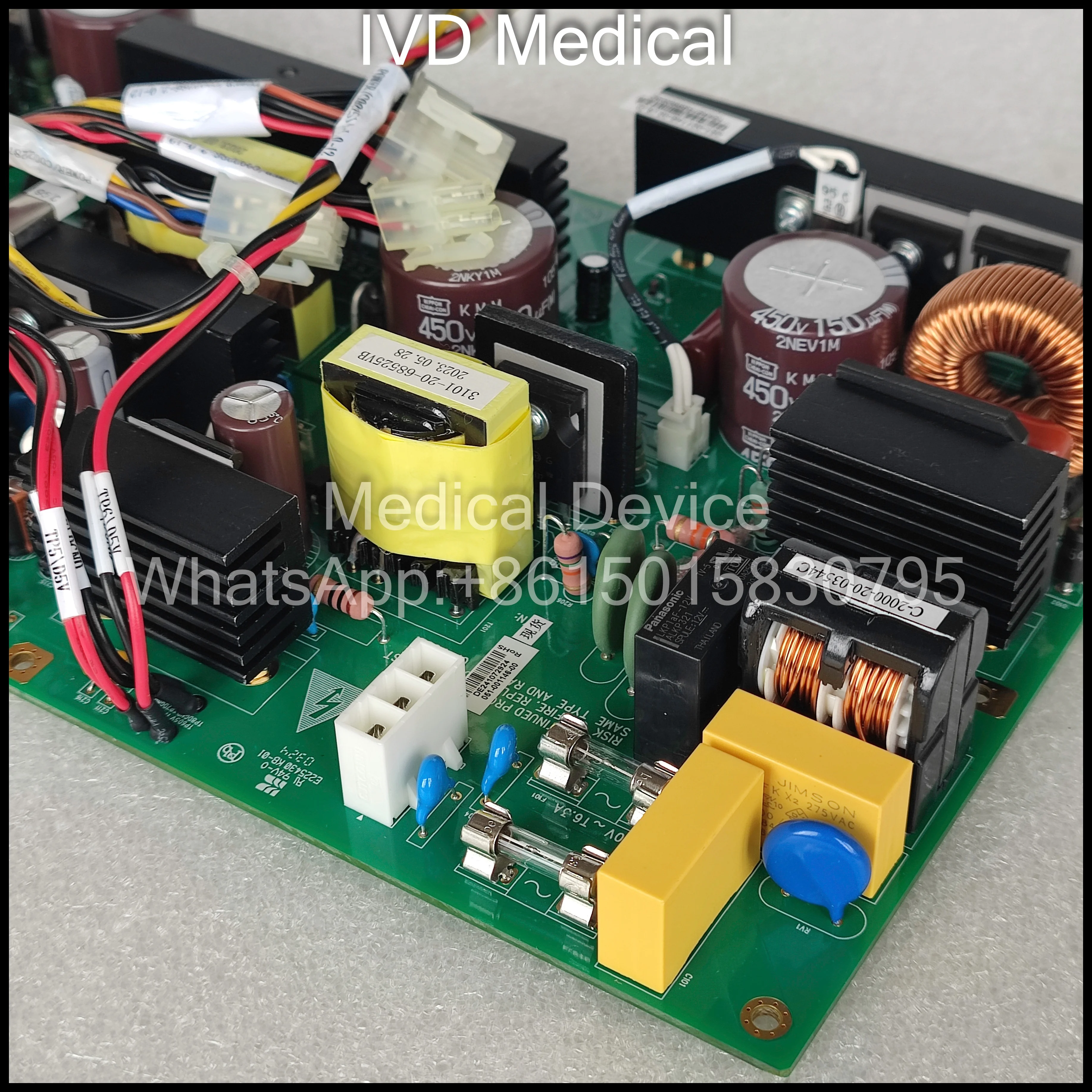 Mindray BC5100 BC5300 BC5310 BC5380 BC5390 BC5390CRP BC5180CRP Hämatologie-Analysatoren – 3106-Power Board PCBA 051-001146-00