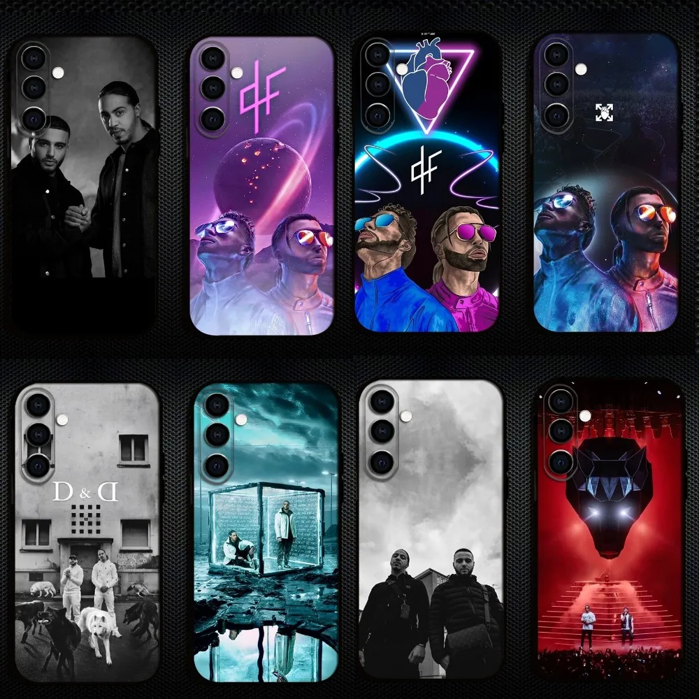 

Djadja Dinaz Rap Group Phone Case For Samsung Galaxy A73/A72/A71/A70/A53/A52/A51/Others Soft Black Shell
