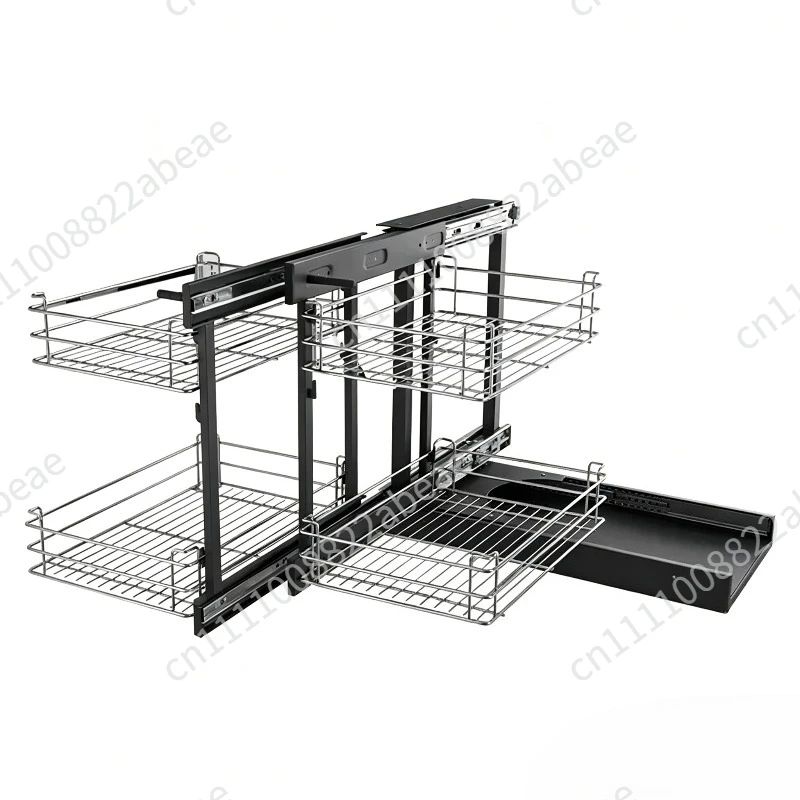 Cabinet Pull Out Blind Corner Cabinet Shelf Storage Organizer Magic Corner