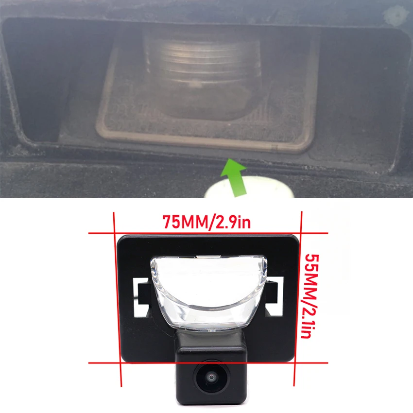 HD 1080P FishEye Vehicle Rear View Camera For Mazda 5 Mazda5 Premacy MK2 2005 2006 2007 2008 2009 2010 Car Parking Night Vision