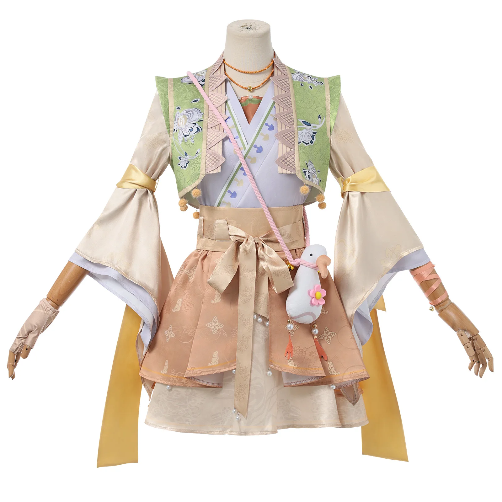 يان يون ستة عشر صوت كوس البدلة Qinghe ملابس نسائية قوية فنون الدفاع عن النفس طريق قوي النمط القديم الرسوم المتحركة ثنائية الأبعاد R