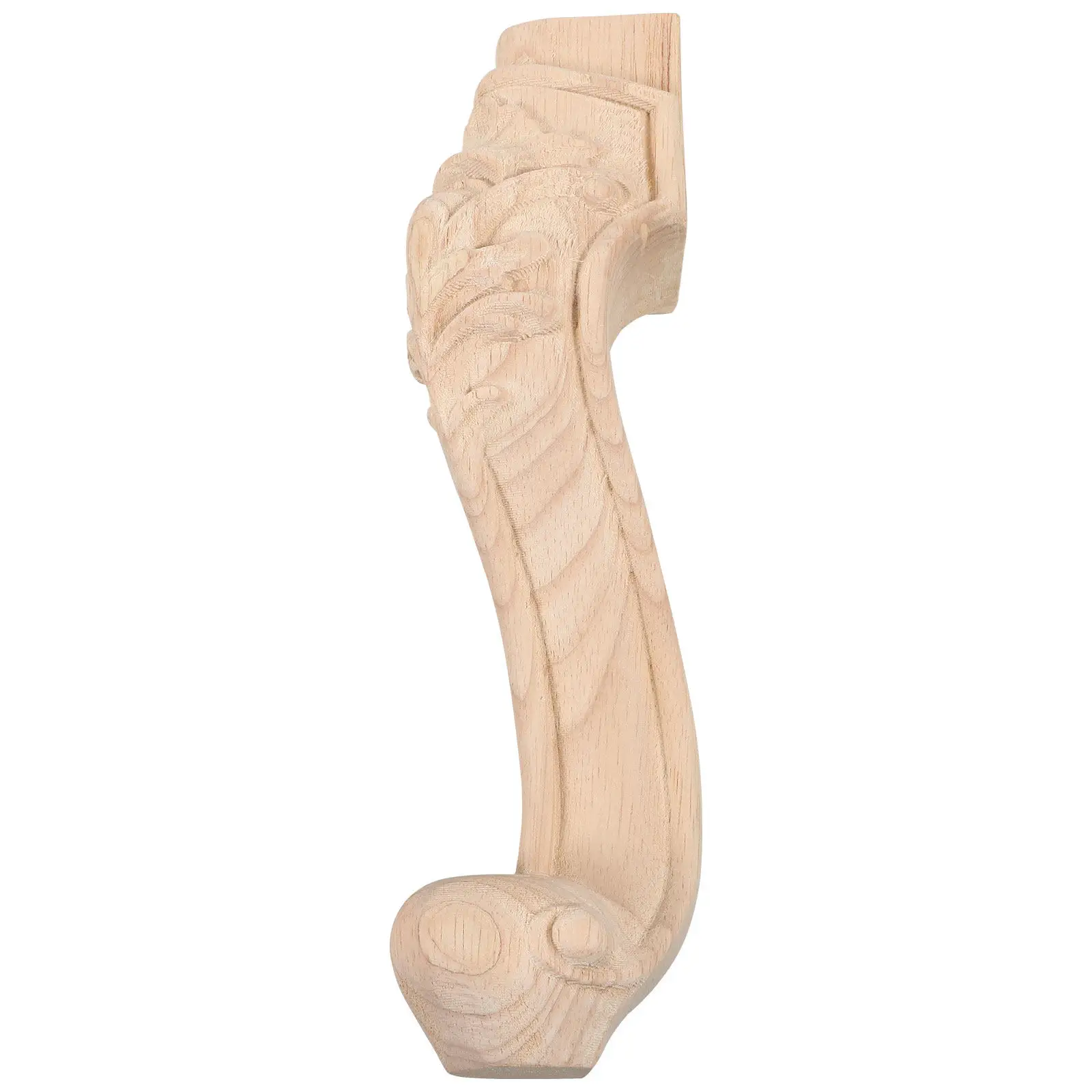 

Ножки для мебели из массива каучукового дерева, европейский резной дизайн, для комодов, шкафов, столов, для обновления интерьера дома, деревянные мебельные опоры