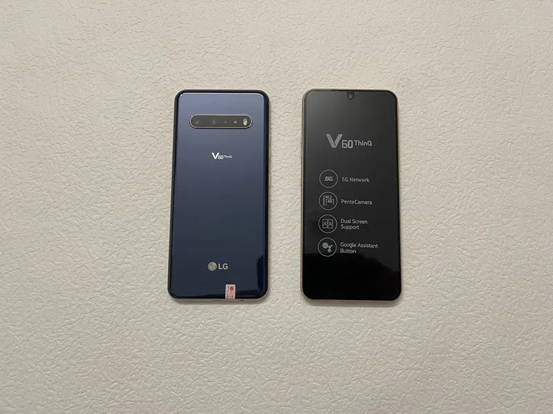 LG V60 ThinQ 5G - 128 GB - Blue (AT&T) for sale online