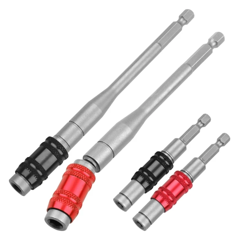 

1/4 HexShank Quick Releases Screwdriver Extension Holder Drill Bit Dropship
