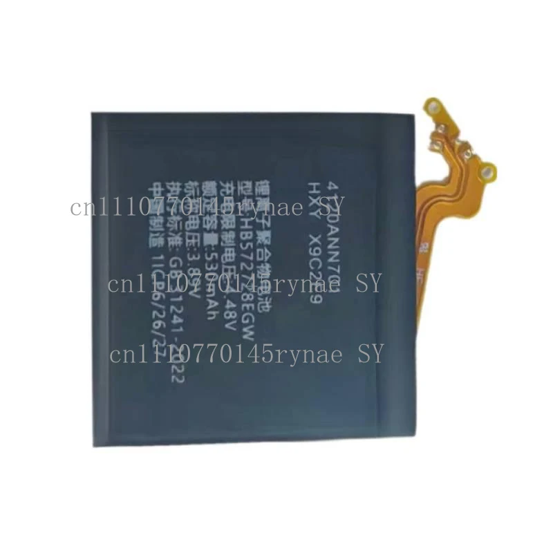 100% New Compatible 524mAh HB572728EGW-11 For Huawei Watch GT5 Pro 46mm High Capacity Battery + Free Tools