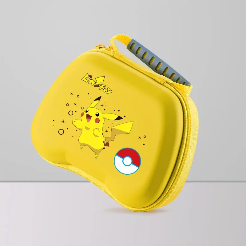

Портативные сумки с ручками для хранения Pikachu для PS5 4 3, геймпад, защитный чехол из ЭВА, сумка для переноски, аксессуары для Nintendo Switch Pro