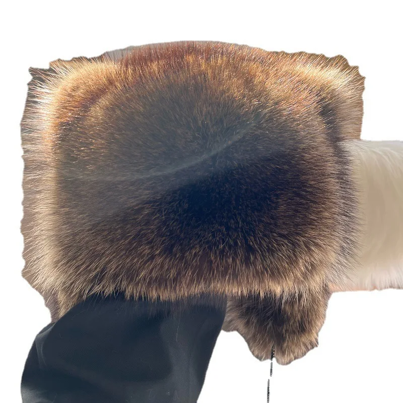 Raccoon Fur Hat Tail Women Raccoon Fur Hats Gorros Invierno Hombre Mujer Mützen Damen Winter Winter Thick Warm Ears