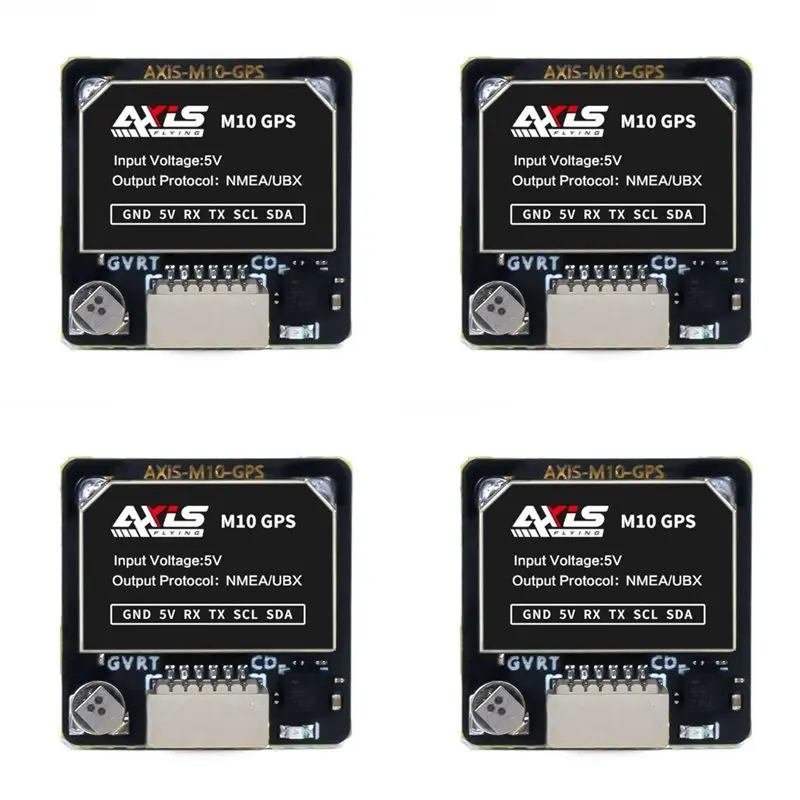 Leading-4X Axisflying M10 GPS Module Built-In Electronic Compass QMC5883 UBLOX Protocol For RC Airplane FPV Long Range
