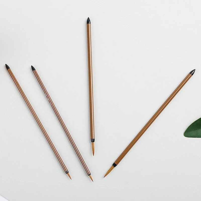 3 stks Chinese Kalligrafieborstels Set Aquarel Lijn Pennen voor Fine Art Schilderen Dropshipping