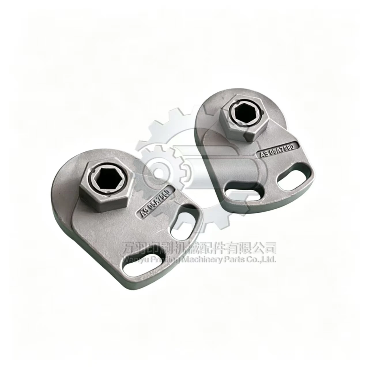 Torsion Bar Holder & Hex Shaft Bracket for Man Roland 700 Offset Printing Machine, 700 Torsion Spring Bar Seat, Hexagonal Rod Su