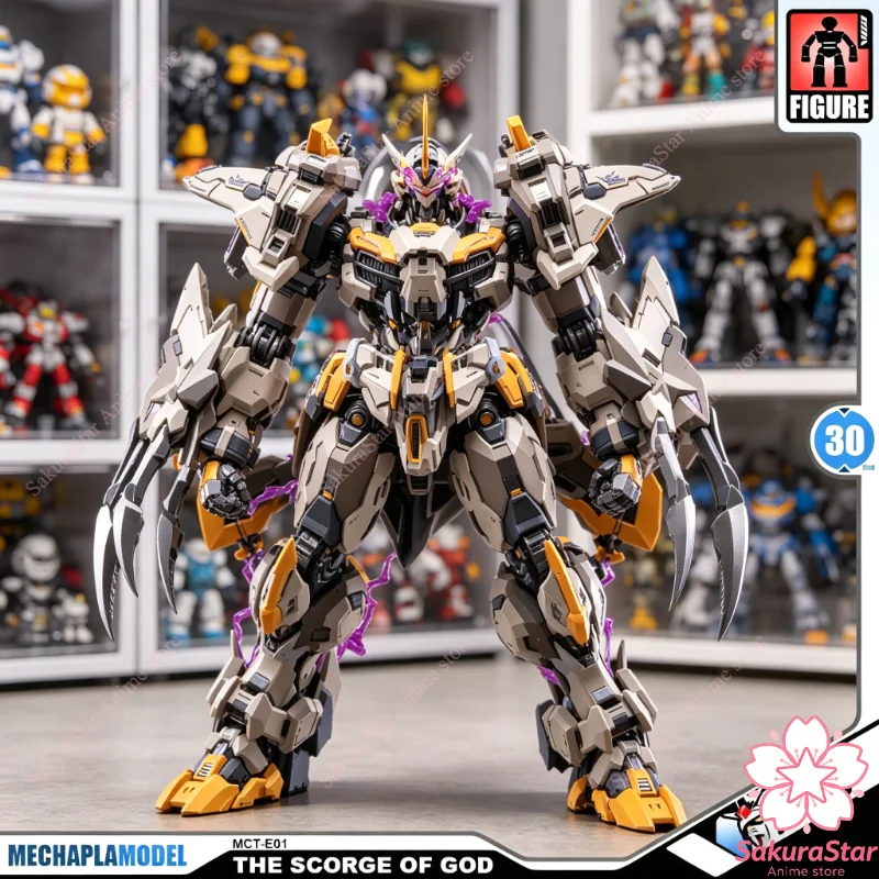 【In Stock】MOSHOW MCT-E01 Scourge Of God Noble Class Mecha Metal Frame Painted Movable Collectible Model Toy