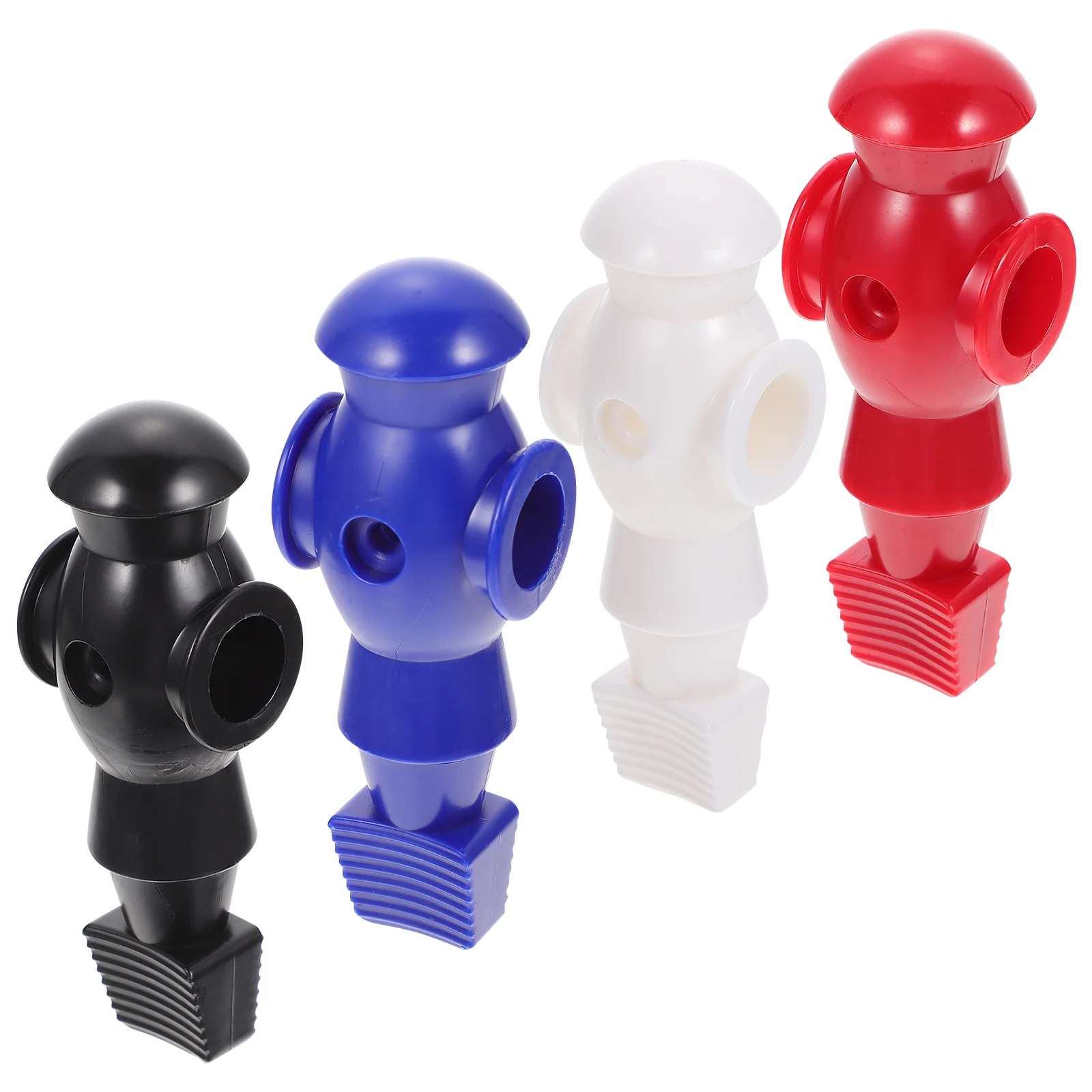 

4 Pcs Footballs Foosball Accessories Soccer Player Figurine Table Supplies Mechanical Man