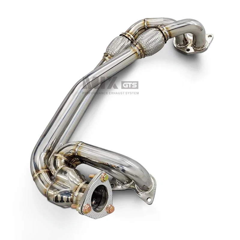 High quality for 2007-2009 Subaru Legacy 2.0 displacement stainless steel lower performance system without cat exhaust downpipe