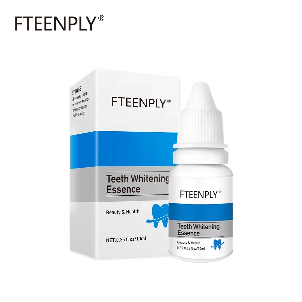 FTEENPLY Teeth Care Whitening Essence Powder Oral Hygiene Cleaning Serum Removes Plaque Stains Tooth Bleaching Dental Tools 10ml