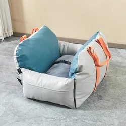 Waterproof Technology Cloth Pet Handbag Lightweight Dog and Cat Bag Portable Car Pet Bag Safety Seat