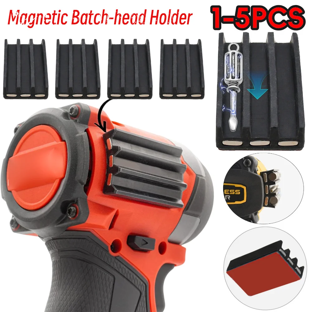 

1-10PCS Magnetic Batch-head Holder Magnetic Drill Bit Holder Screwdriver Bits Holder Drill Holder for Milwaukee Most Drills Tool