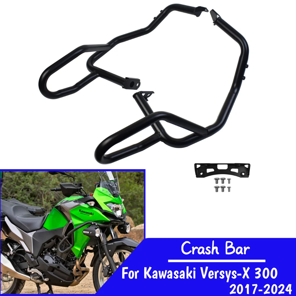 Versys-X 300 Versys X300 Crash Bars Frame Bumper For Kawasaki Versys-X300 2017-2023 Motorcycle Highway Engine Guard Fairing Part