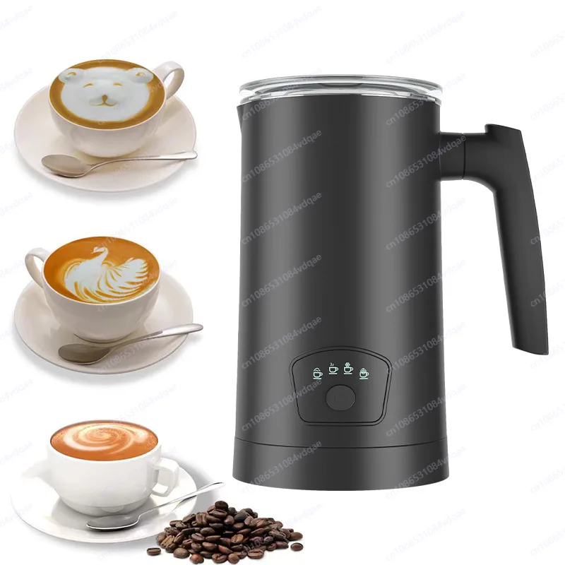 

2024 Новый электрический вспениватель для кофе и молока 4-в-1, пенообразователь для молока