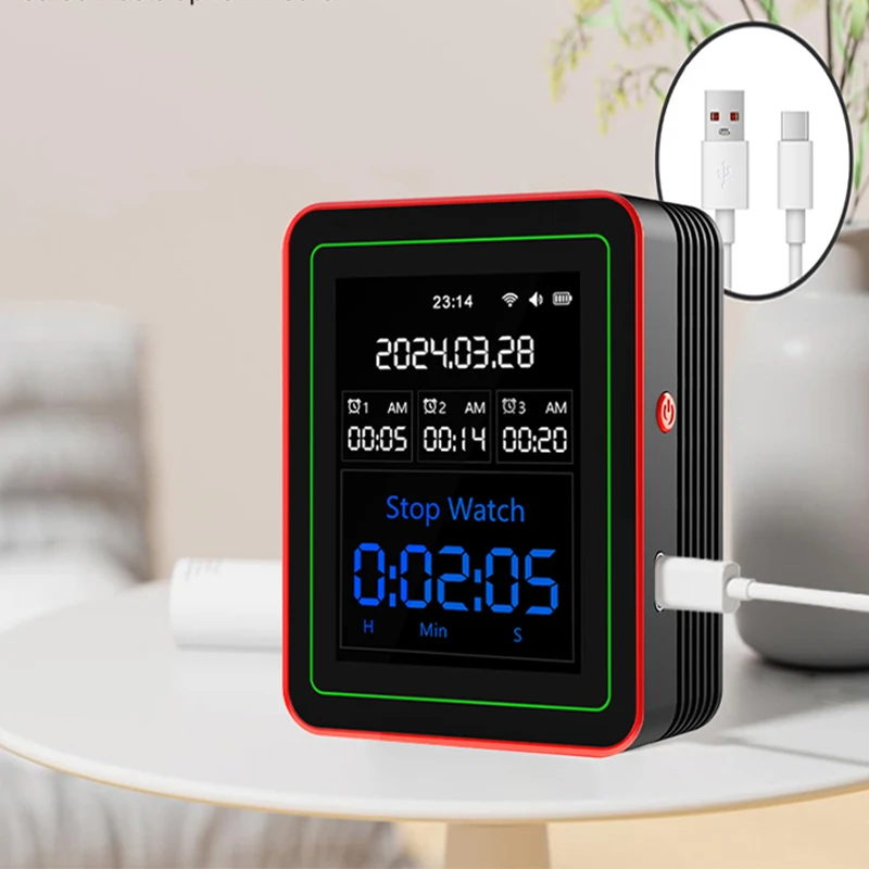 Tuya WiFi 15-in-1 Indoor Air Quality Monitor APP Control Portable AQI PM0.3 PM1.0 PM2.5 PM10 Tester Temperature Humidity Meter