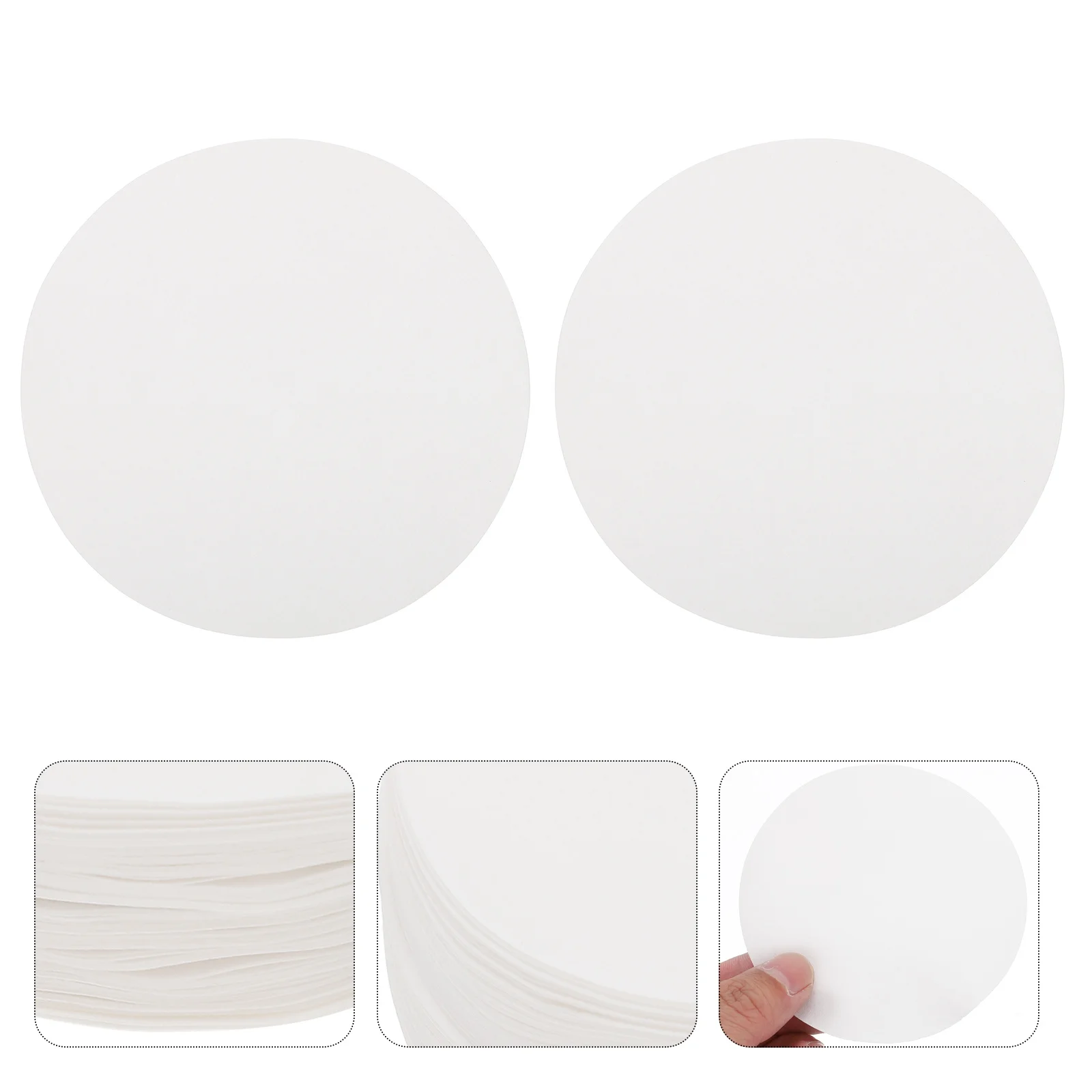 Quantitative Filter Paper Fast Water Filtering Lab Use Durable Experiment Paper For School Teaching Labs Laboratory