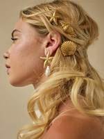 3pcs Hairpin Fashion Personality Elegant Hairpin Y2K Starfish Hairpin Halloween decoration hairpin