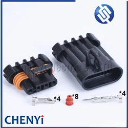 4 Pin Series Alternator Connector Coil Pack Oxygen Sensor connectors 12162144 12162102 For Toyota BUICK GM LS1 LS6