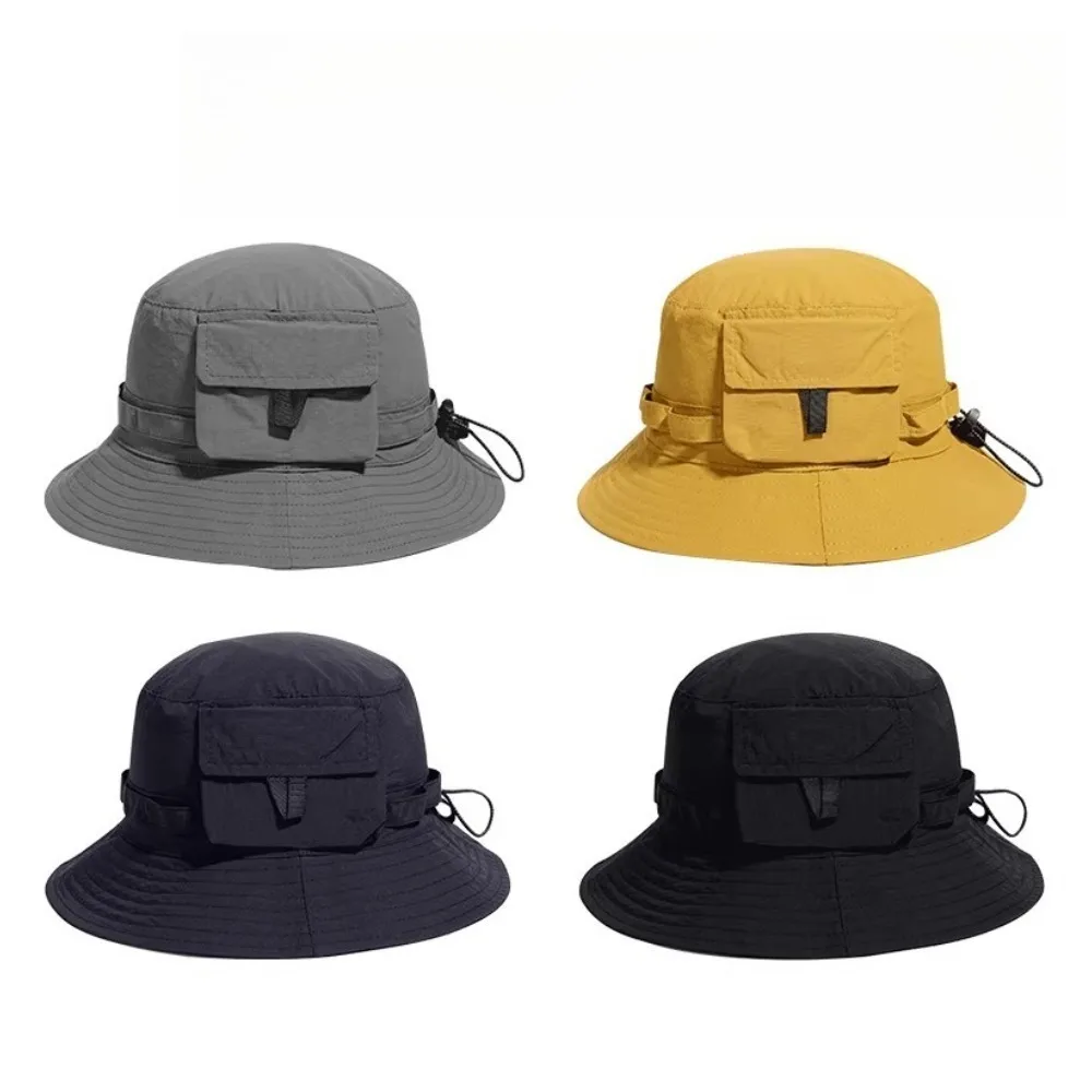 1pc Foldable Lightweight Bucket Hat Quick Dry Sunshade Cap Unisex Outdoor Fishing Hiking Daily Summer Casual Headwear