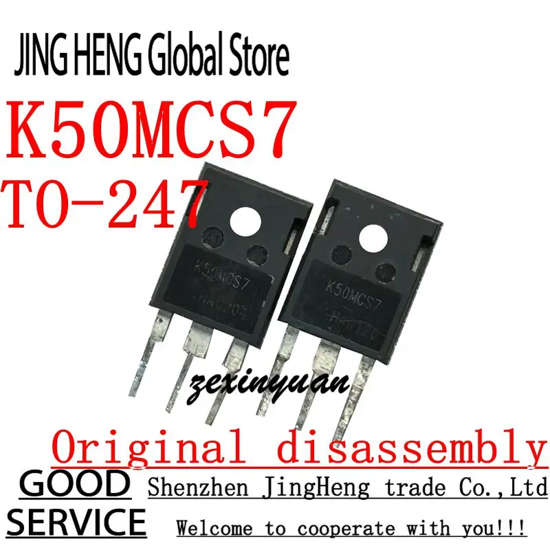 

10PCS K50MCS7 TO-247 Original disassembly