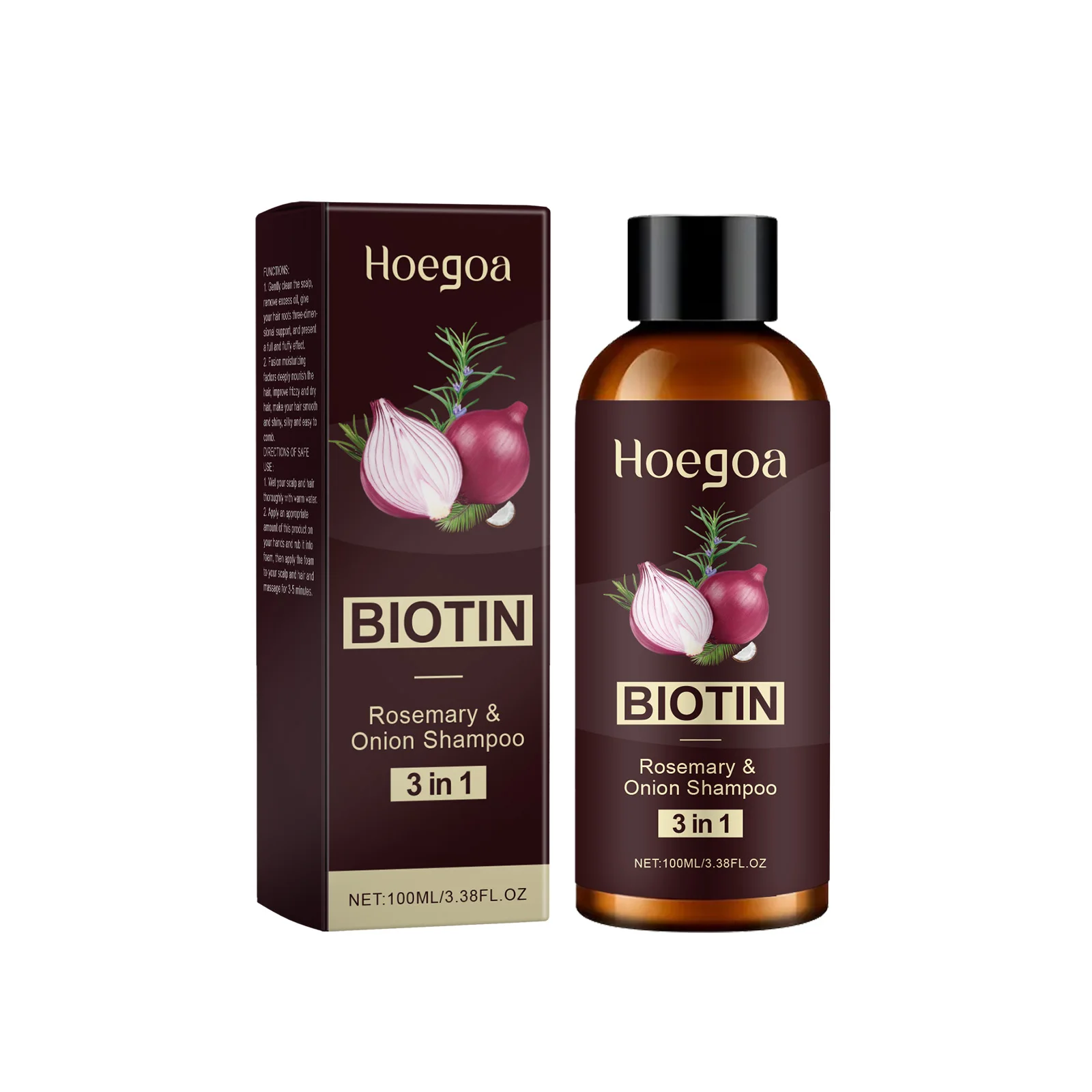 Шампунь с биотином розмарина 3 – обзор и цена Biotin Shampoo Thickening