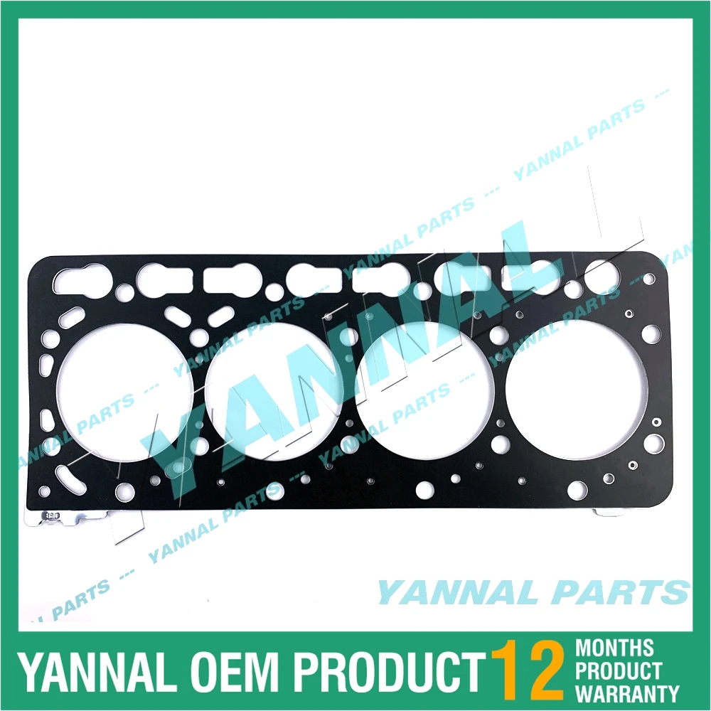 V3600 V3600T Head Gasket For Kubota Engine Bobcat Excavator Loader Tractor