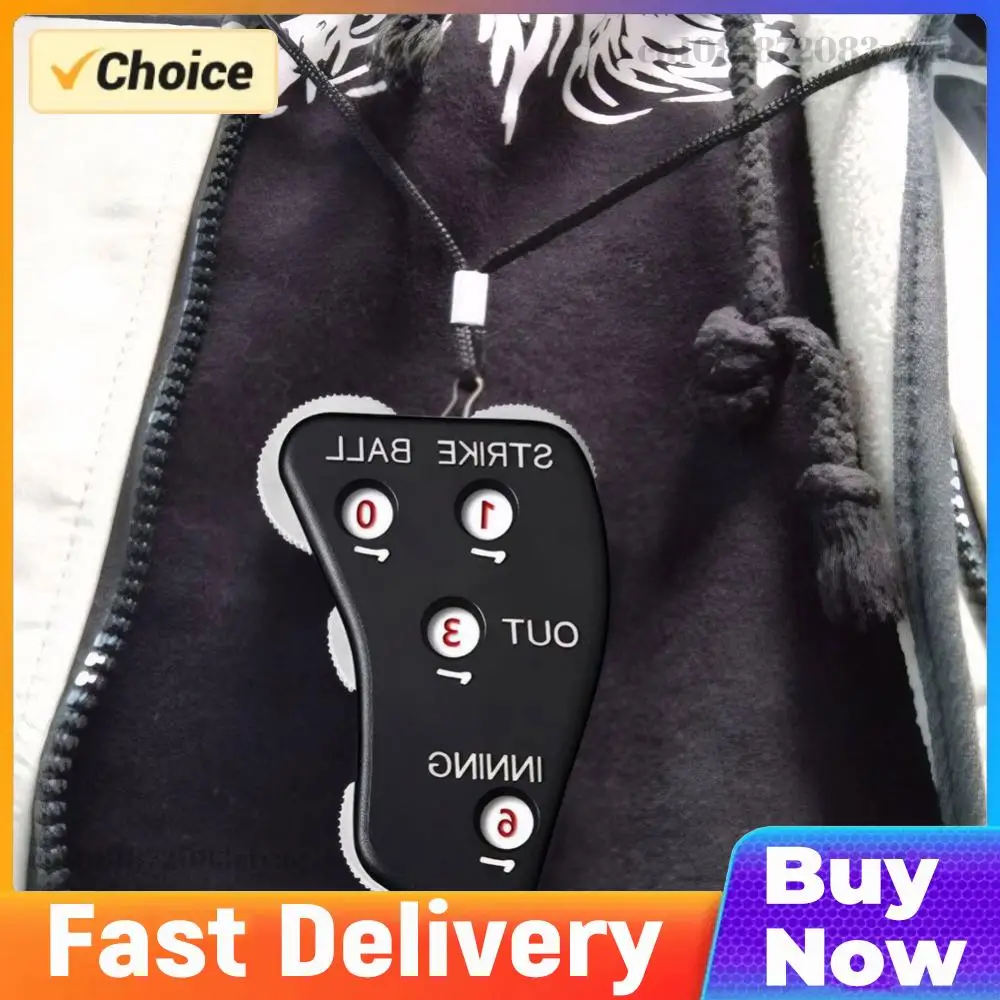 

Ручной счетчик для бейсбола и софтбола на 4 колесах для судей: подсчет ударов, оутов и иннов, запись результатов