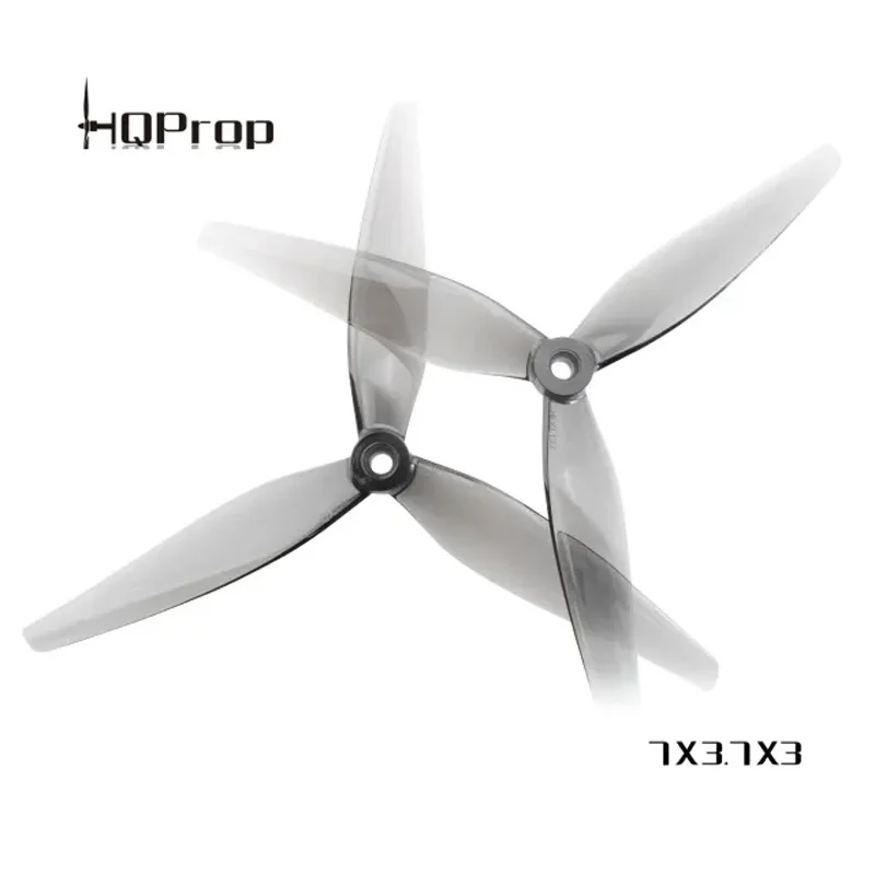 2Pair HQProp 7X3.7X3 7037 3-Blade PC Propeller for RC FPV Freestyle 7inch Long Range LR7 Cinelifter Drones DIY Parts (2CW+2CCW)