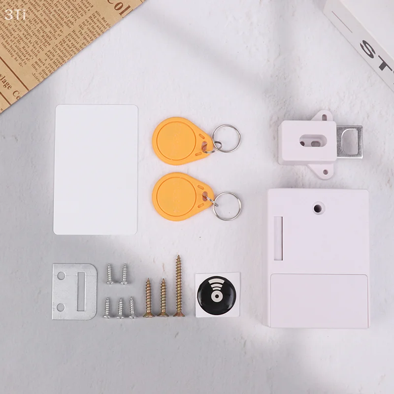 Умный датчик, невидимый замок, RFID-карта, ключ, замок для ящика, скрытые цифровые замки без перфорации, сделай сам, для шкафа, гардероба, мебели