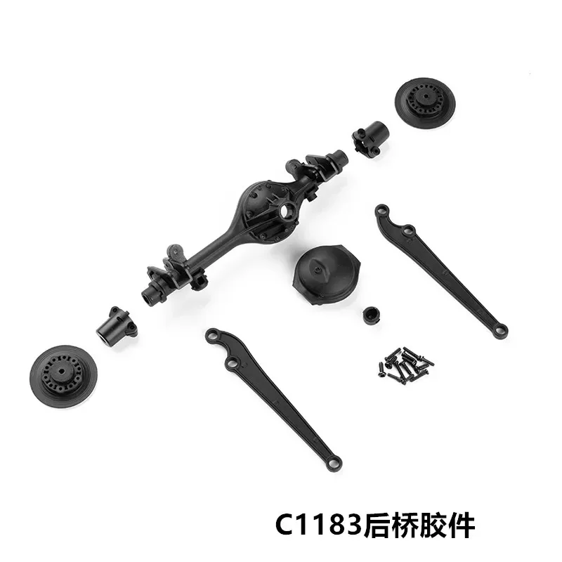 FMS 1:12 JIMNY RC Car parts Tire drive shaft Steering cup brake pad Door Shock Absorbent fender servo than fender