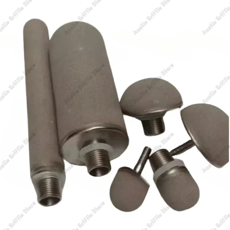 1pcs Titanium Alloy Ozone Diffuser Dia30/60mm L30/50100/300mm For Ozone Hydrogen Sewage Treatment Diffuser Aeration Head