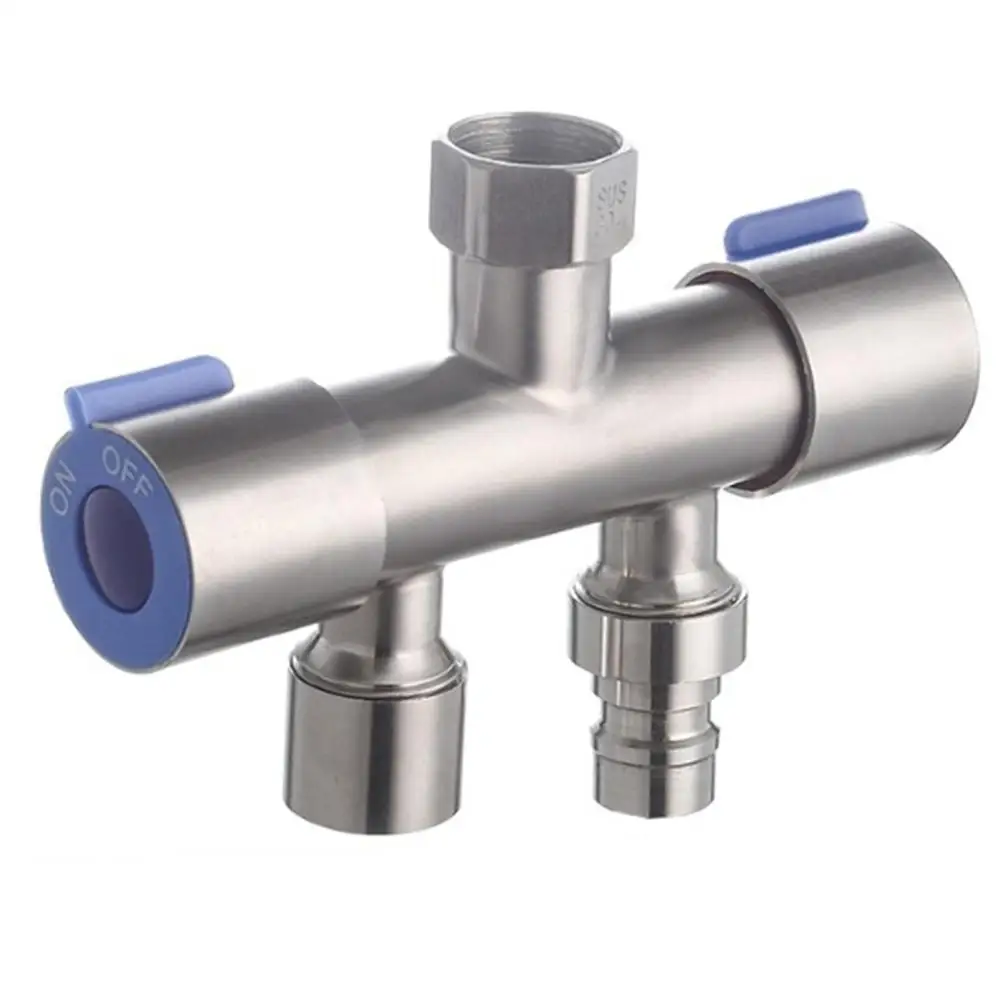 

Легко подключите свои бытовые приборы с помощью этого удобного переключателя для смесителя из нержавеющей стали 304 с двумя выходами.