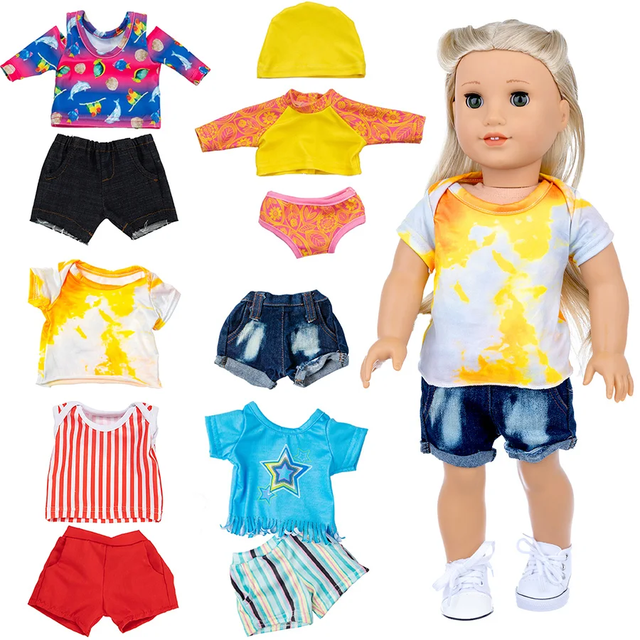 น่ารักตุ๊กตาเกิดใหม่ชุดนอนสําหรับ 45 ซม.เด็กทารก Reborn ตุ๊กตาเสื้อผ้าอุปกรณ์เสริม 18 นิ้วตุ๊กตาของเล่นของเรารุ่น Nenuco