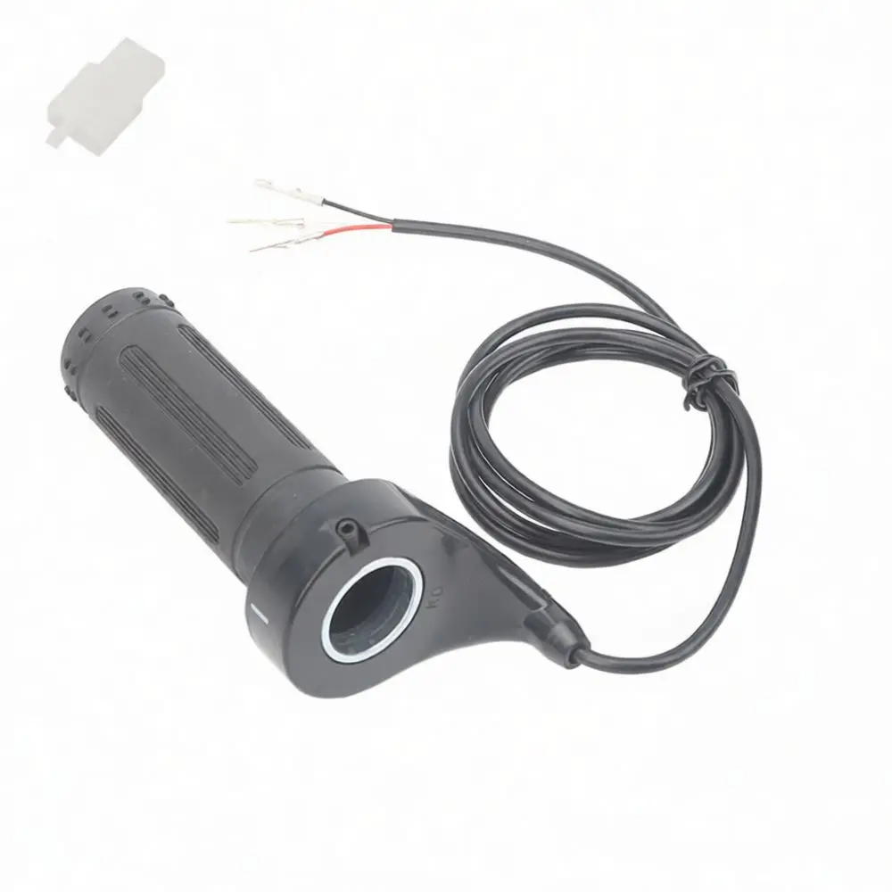 Speed Control Twist Grip For Electric Bicycle 24V 36V 48V Handlebar 22mm 3 Wire Throttle Accessory For Scooter Cycling