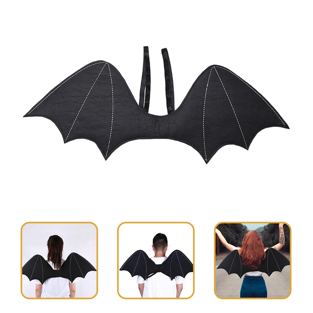 

Bat Wing Props Adult Halloween Pet Wings Adult’s Party Black Cosplay Carnival Prom Child