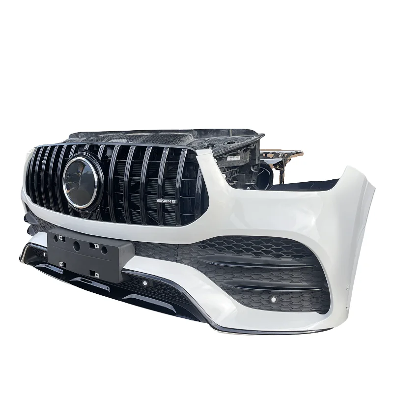for GLE Series W167 Plastic Front Bumper 2020-2022 High Quality Bolt-On Replacement