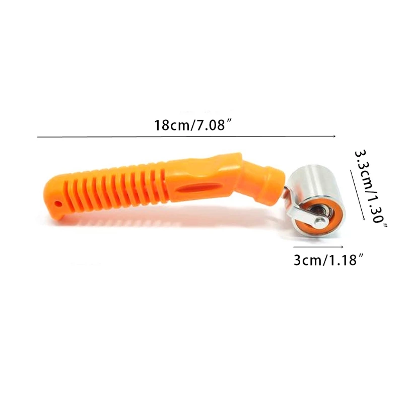 Roestvrijstalen naadroller Wallpaper Smoothing Tool Wallpaper Roller voor Auto Car Geluiddempende toepassing
