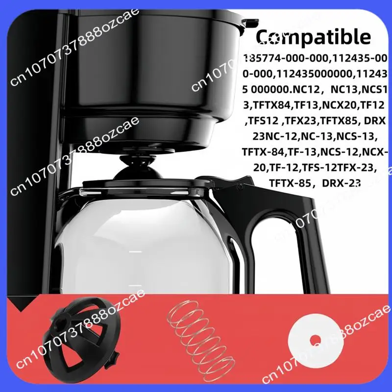 A26P 커피 머신 양조 바구니 바닥 스프링 장착 스토퍼 키트는 블랙 데커 커피 메이커 양조 바구니에 적합합니다.