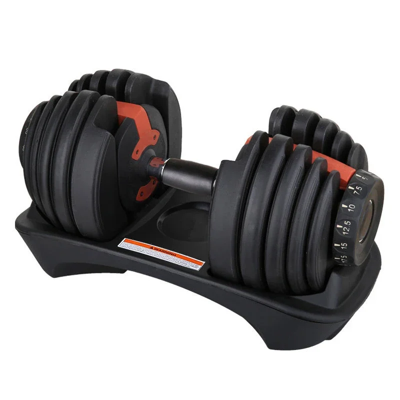 Adjustable 24kg dumbbell set Cast Iron Adjustable Dumbbell Set Solid Dumbbell Handles