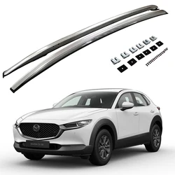 Aluminum Alloy Car Roof Rack Cross bar For Mazda CX-30 CX30 2020-2025 Rails Bar Luggage Carrier Bars top Racks Rail Boxes