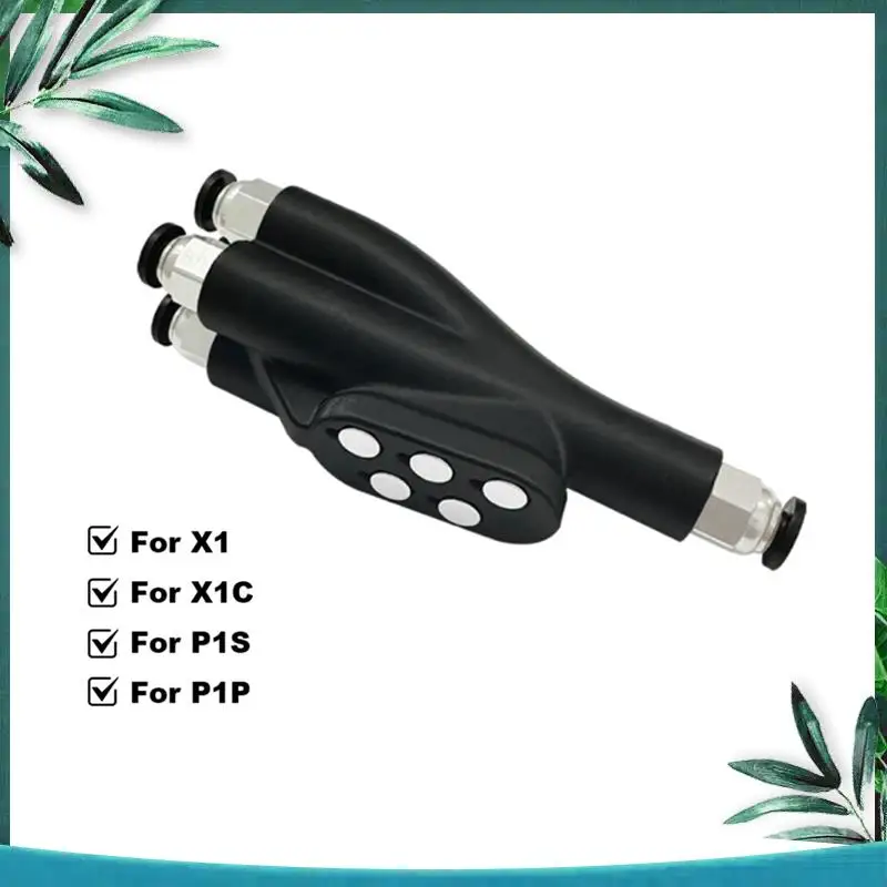 (NOWOŚĆ) Adapter PTFE 4-w-1 Materiałowy Rozszerzalny Port Rurki AMS Connect 4 Moduły Podajnika Do Bambu Lab X1/P1 X1C P1S P1P